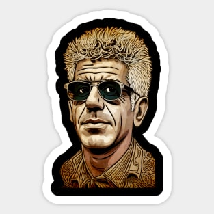 Anthony Bourdain - Vintage Sticker